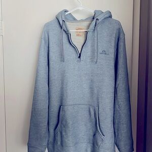 Quiksilver waterman mens large hoodie quarter zip